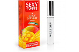Парфюмированное средство для тела с феромонами Sexy Sweet с ароматом манго - 10 мл.
