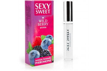 Парфюмированное средство для тела с феромонами Sexy Sweet с ароматом лесных ягод - 10 мл.