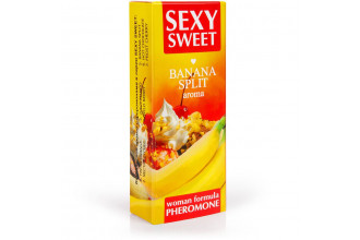 Парфюмированное средство для тела с феромонами Sexy Sweet с ароматом банана - 10 мл.