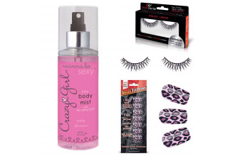 Smart Set №1: спрей с феромонами, накладные реснички и нейл-тату