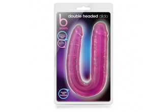 Розовый двусторонний фаллоимитатор Double Headed Dildo - 45 см.