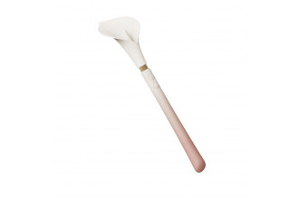 Розовый двусторонний вибромассажёр Calla