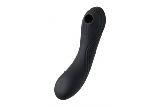 Черный вакуум-волновой вибростимулятор Satisfyer Curvy Trinity 4
