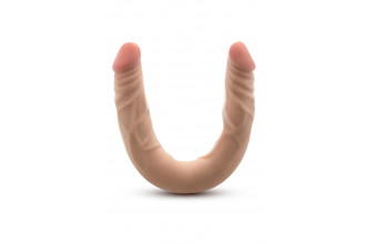 Телесный двусторонний фаллоимитатор 14 Inch Double Dong - 35,6 см.