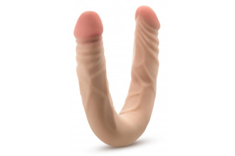 Телесный двусторонний фаллоимитатор 14 Inch Double Dong - 35,6 см.