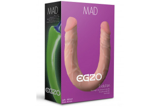 Двусторонний фаллоимитатор из киберкожи Mad Pepper - 46 см.