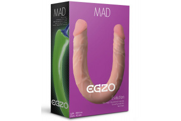 Двусторонний фаллоимитатор из киберкожи Mad Pepper - 46 см.
