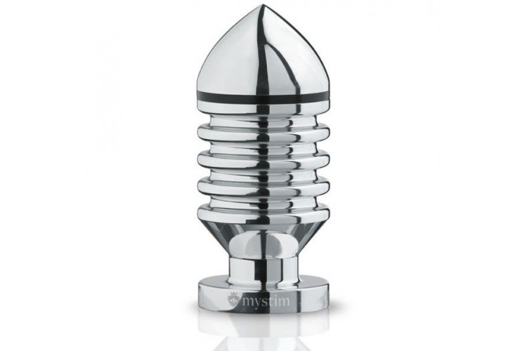 Анальный плаг для электростимуляции Hector Helix Buttplug L - 11,5 см.