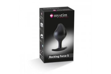 Анальная пробка Rocking Force S для электростимуляции - 9,5 см.