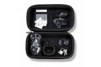 Мужской пояс верности Pubic Enemy No1 Silver Edition