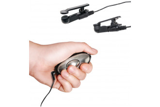 Черные электрические зажимы для сосков Shock Therapy Nipple Clamps