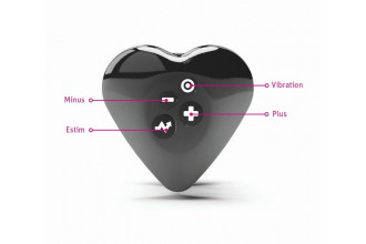 Вибромассажёр с электростимуляцией Hearts Desire
