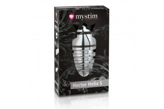 Металлическая анальная пробка Hector Helix Buttplug S - 10 см.