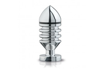 Металлическая анальная пробка Hector Helix Buttplug S - 10 см.