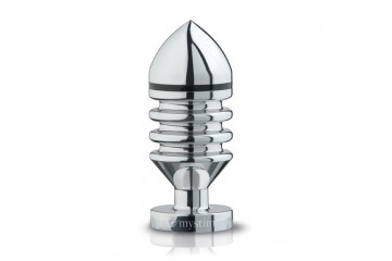 Металлическая анальная пробка Hector Helix Buttplug S - 10 см.