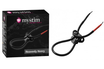Эрекционное лассо для электростимуляции HEAVENLY HENRY