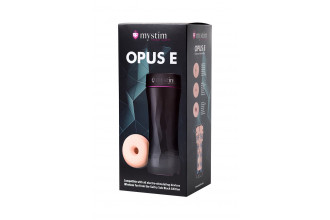 Мастурбатор-анус Opus E Donut с возможностью подключения электростимуляции