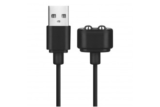 Черный магнитный кабель для зарядки Satisfyer USB Charging Cable