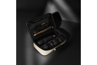 Золотистая сумочка для хранения игрушек Discreet Box