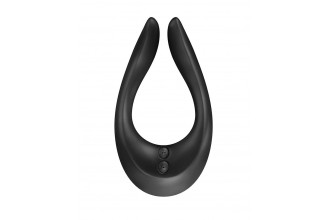 Чёрный многофункциональный стимулятор для пар Satisfyer Endless Joy