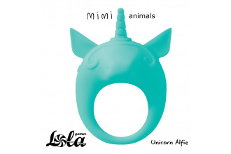 Зеленое эрекционное кольцо Unicorn Alfie