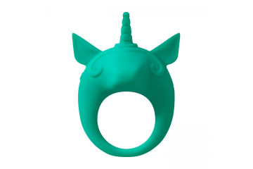 Зеленое эрекционное кольцо Unicorn Alfie