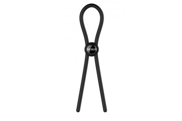 Черное эрекционное лассо Nexus Forge Single