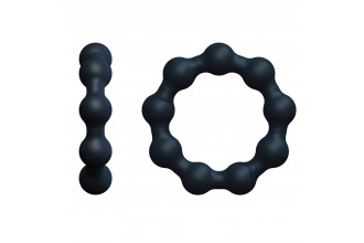 Темно-серое эрекционное кольцо Maximize Ring