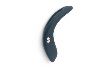 Чёрное эрекционное виброкольцо We-vibe Verge