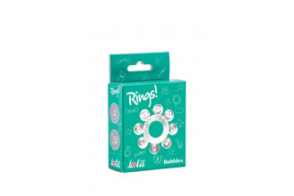 Прозрачное эрекционное кольцо Rings Bubbles