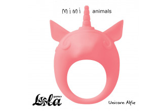 Оранжевое эрекционное кольцо Unicorn Alfie