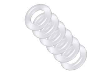 Комплект из 6 прозрачных эрекционных колец Ring Master Custom Ball Stretcher Kit