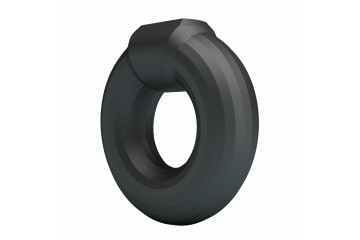 Черное эрекционное кольцо Kayke