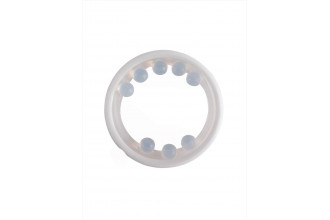 Эрекционное кольцо со стимулирующими шариками сверху и снизу