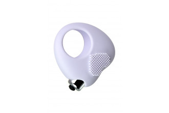 Белое виброкольцо для продления полового акта JOS MOYS Белое виброкольцо для продления полового акта JOS MOYS