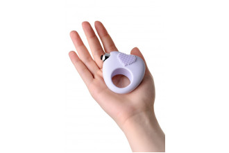 Белое виброкольцо для продления полового акта JOS MOYS Белое виброкольцо для продления полового акта JOS MOYS