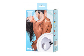 Белое виброкольцо для продления полового акта JOS MOYS Белое виброкольцо для продления полового акта JOS MOYS