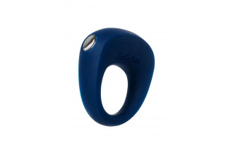 Синее эрекционное кольцо на пенис Satisfyer Power Ring