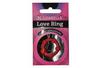 Эрекционное кольцо из киберкожи со стимулирующими бусинами