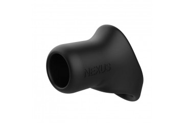 Черное эрекционное кольцо-слинг Nexus Rise