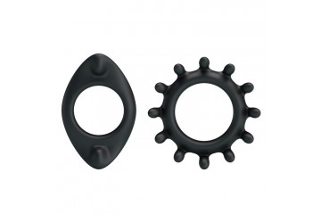 Набор из 2 фигурных эрекционных колец