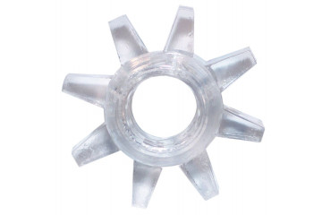 Прозрачное эрекционное кольцо Rings Cogweel