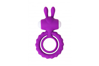 Фиолетовое эрекционное кольцо на пенис JOS GOOD BUNNY
