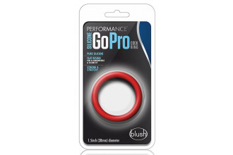 Красное эрекционное кольцо Silicone Go Pro Cock Ring