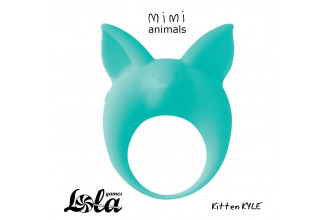 Зеленое эрекционное кольцо Kitten Kyle