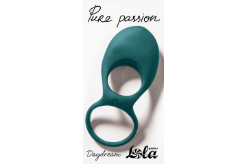 Зеленое эрекционное виброкольцо Daydream