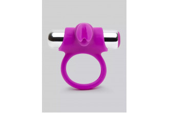 Лиловое виброкольцо с пультом ДУ Remote Control Cock Ring
