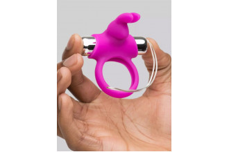Лиловое виброкольцо с пультом ДУ Remote Control Cock Ring
