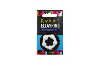 Цветное эрекционное кольцо с шариками Ellasring