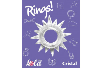 Прозрачное эрекционное кольцо Rings Cristal